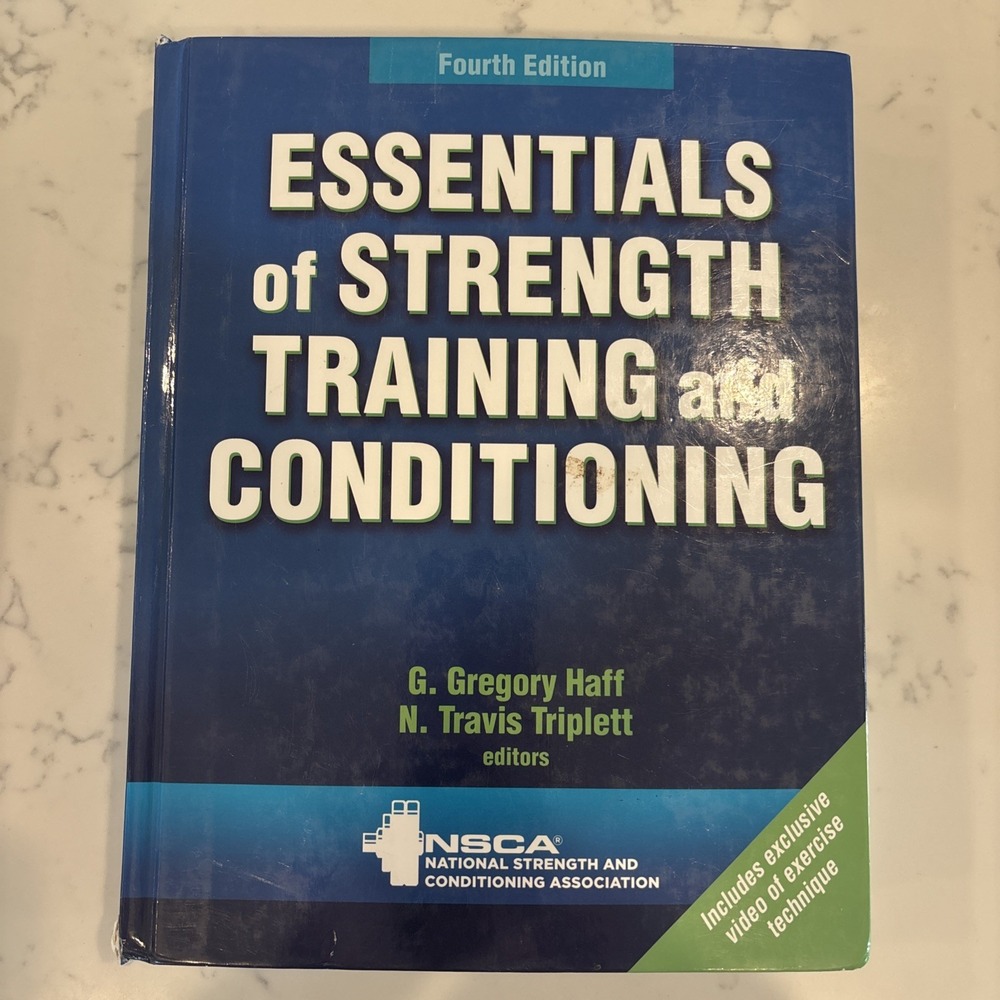 Essentials of Strength Training and Conditioning 4th Edition Haff Triplett NSCA